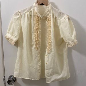 Ruffled blouse